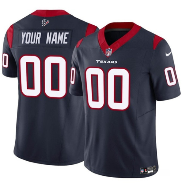 Custom Houston Texans Vapor F.U.S.E. Limited Jersey